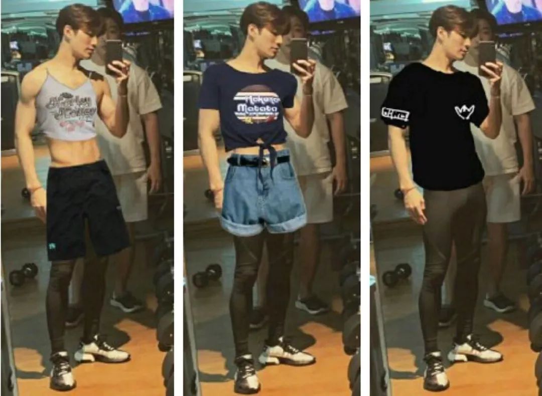 亲爱的热爱的韩商言腹肌,韩商言露出全部腹肌