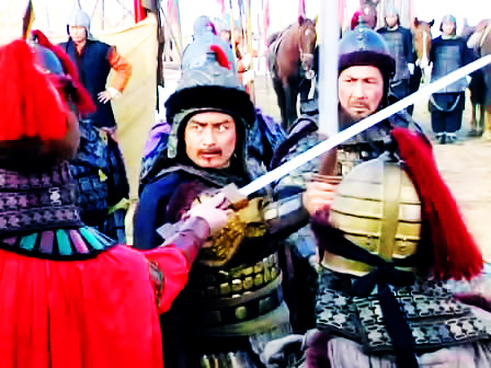 三国演义全集解说央视,三国演义连续剧片段赤壁鏖战