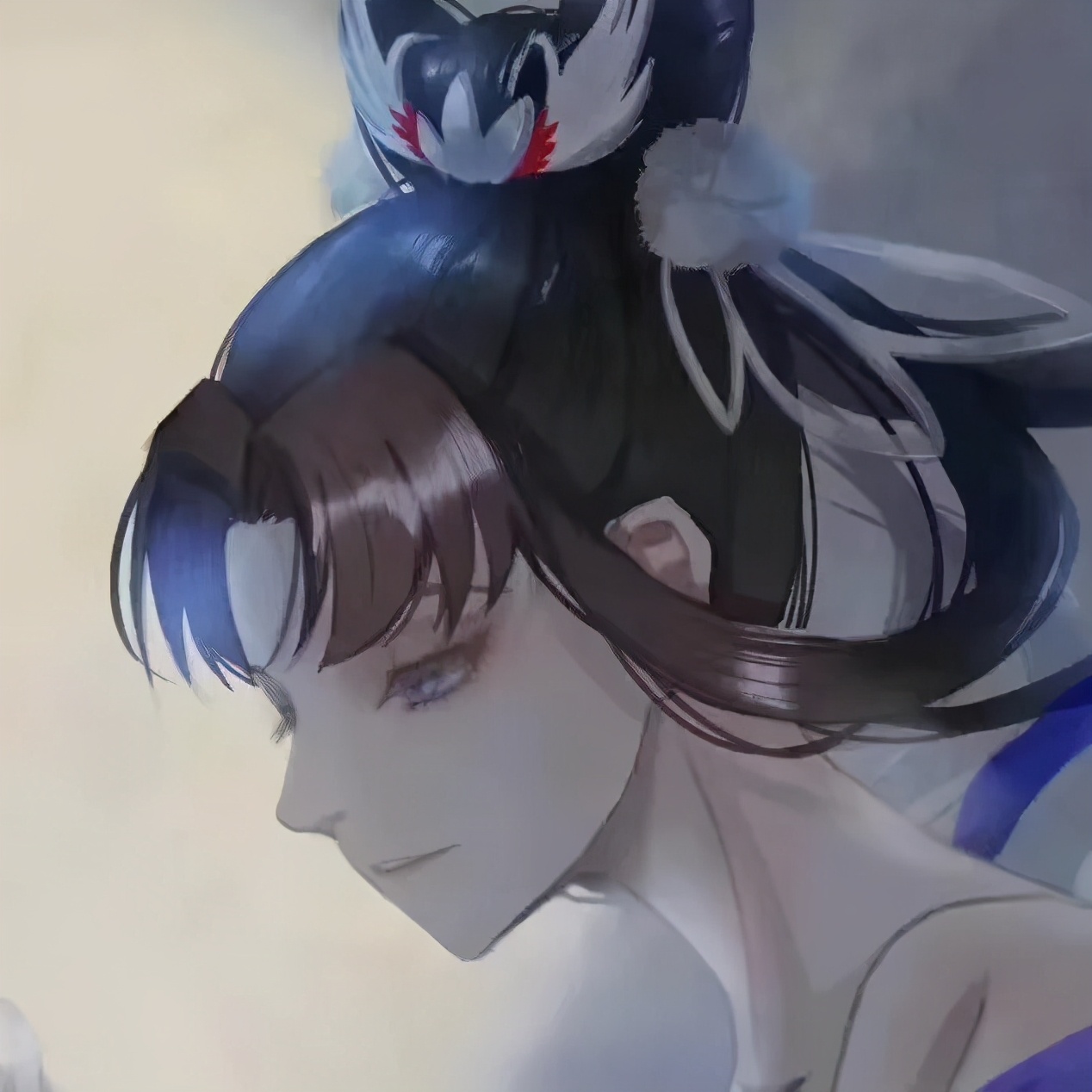 王者荣耀情侣头像不明显,王者荣耀情侣头像曜和西施