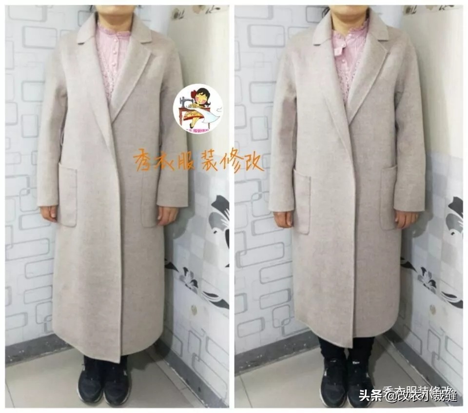 双面呢大衣长了怎么改短,大衣长了怎么改短