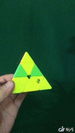 只拼好一面还原金字塔魔方教程,金字塔魔方还原教程sunny老师