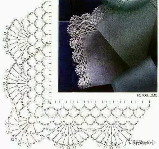 漂亮的钩针桌布衣,钩针钩织漂亮桌布衣图解
