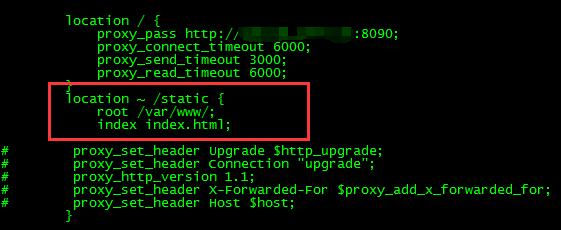 nginx访问静态资源路径重写,nginx静态资源访问路径配置