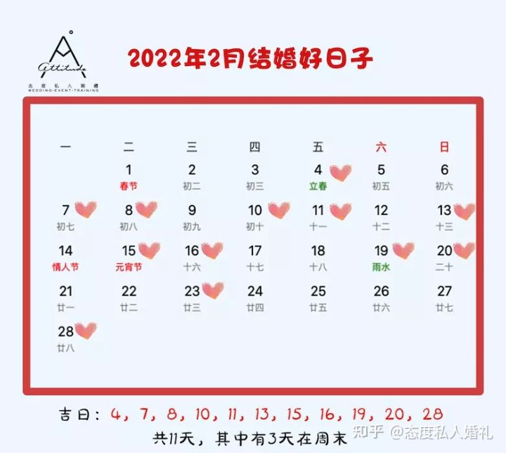 2022年结婚吉日大合集,2022年结婚最好的吉日大合集