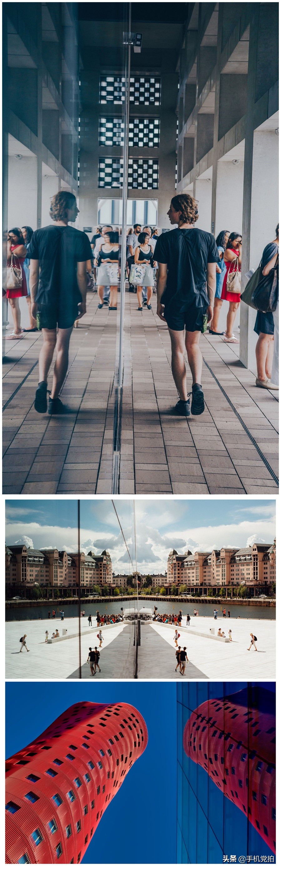 拍照用小镜子,拍照带夹子的镜子