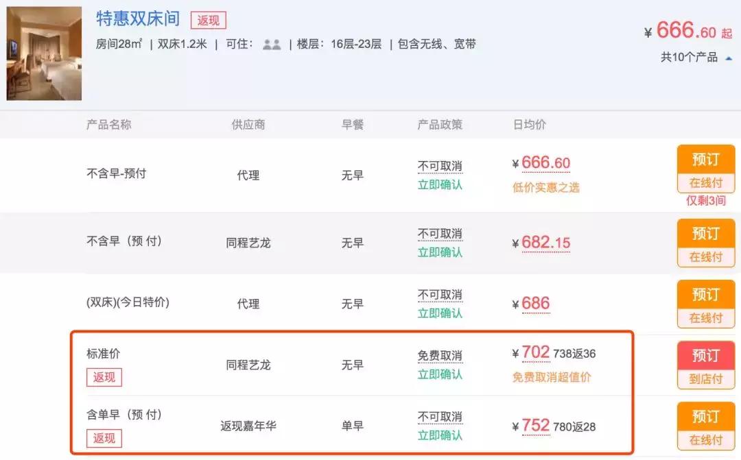 别给财务小姐姐看，这样订房会有小惊喜