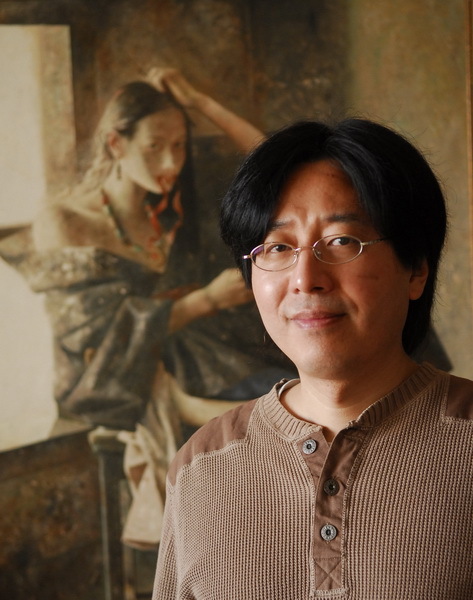 艺术名家郭北平油画肖像作品欣赏,当代名家油画图片大全