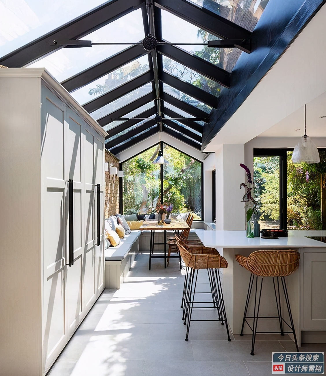 别墅庭院阳光房2023最新款设计,庭院阳光房设计