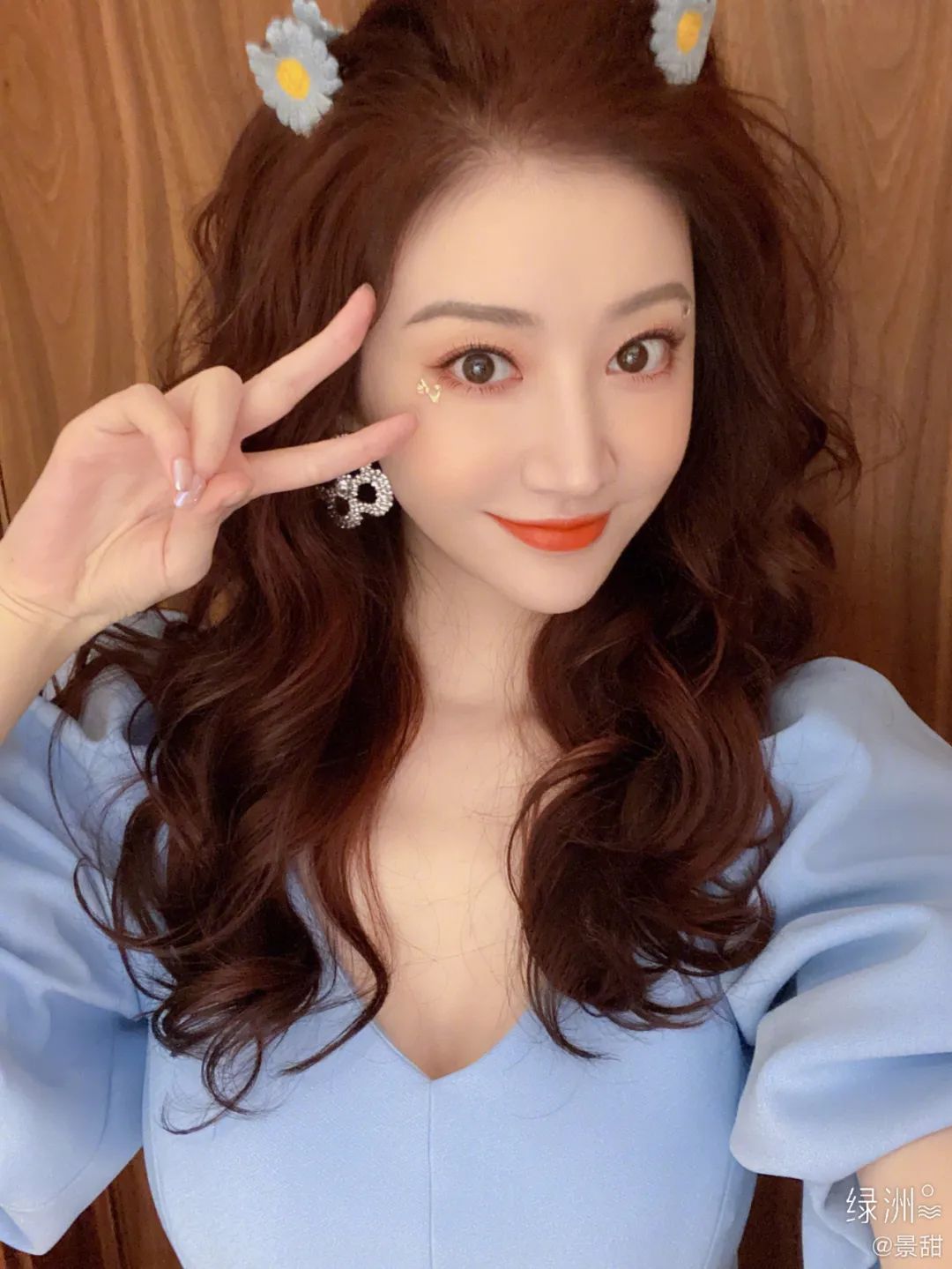 景甜改眉毛的视频,景甜的柳叶眉适合什么脸型