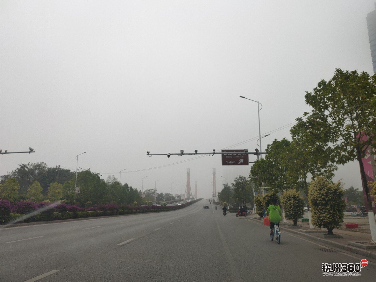 钦州大雾最新消息,钦州起大雾视频