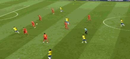 欧洲红魔咆哮,欧洲红魔比利时对巴西