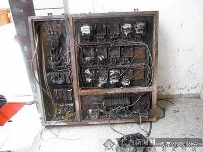 深圳电箱起火视频,深圳小区着火消防车