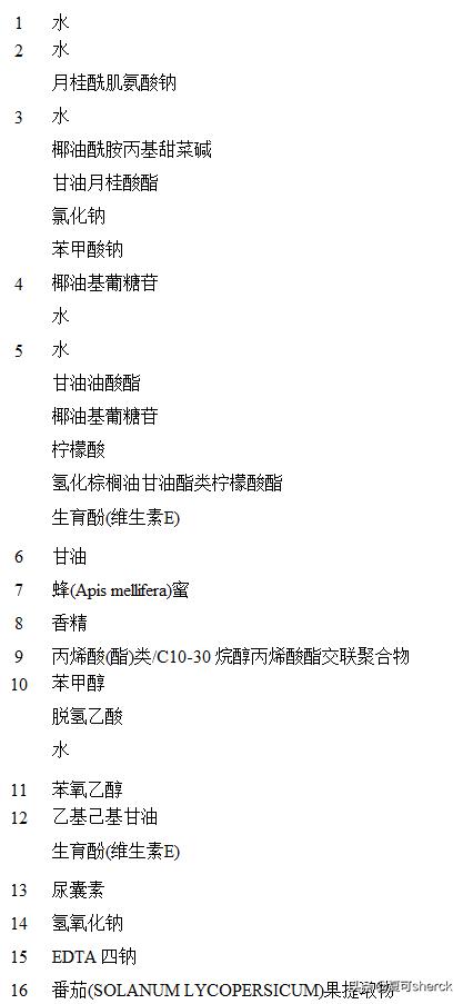 夏可叔叔扒面霜,夏可叔叔扒产品