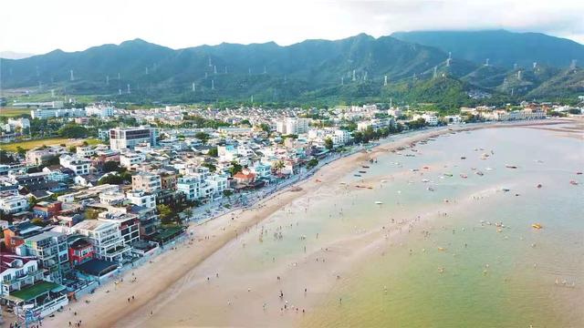 深圳大鹏较场尾海滩夜景,深圳大鹏较场海滩