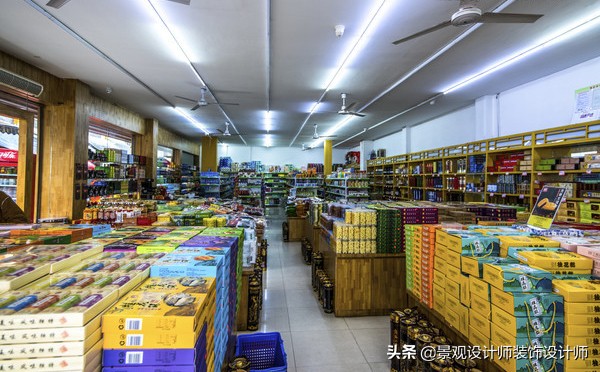 超市设计图视频,小超市货架摆放设计