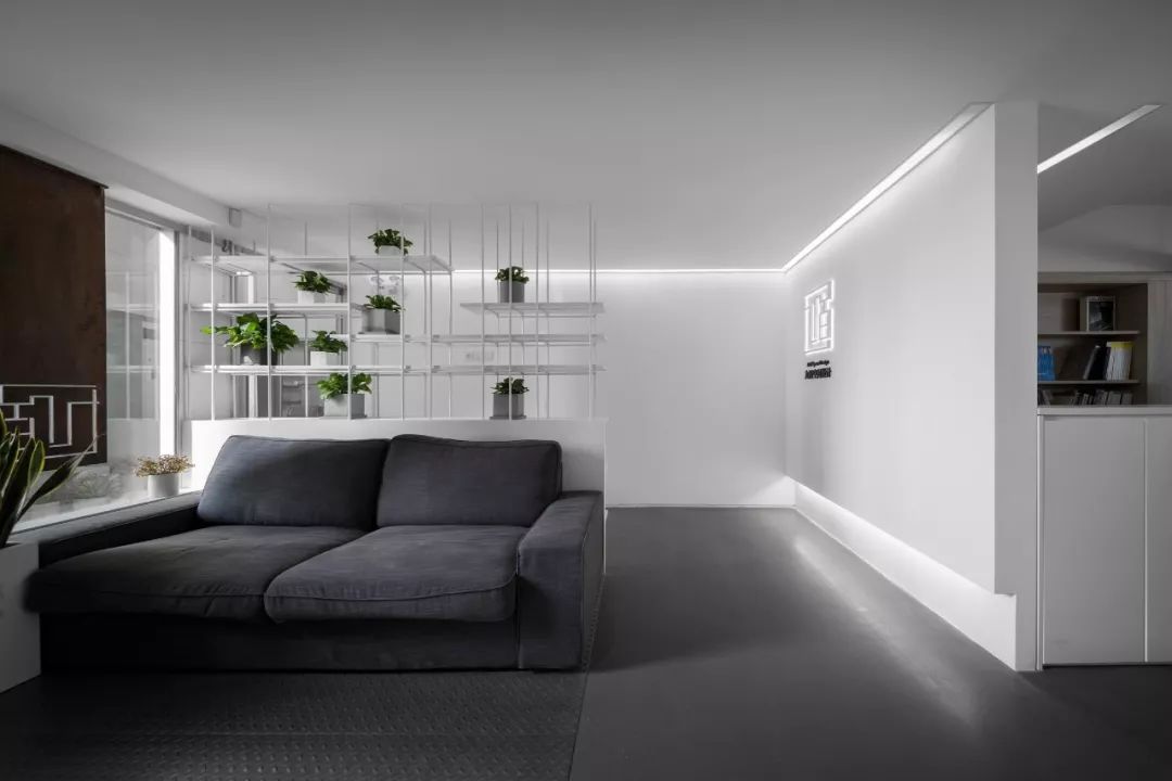 简约开放办公区设计,郑州办公空间设计风格