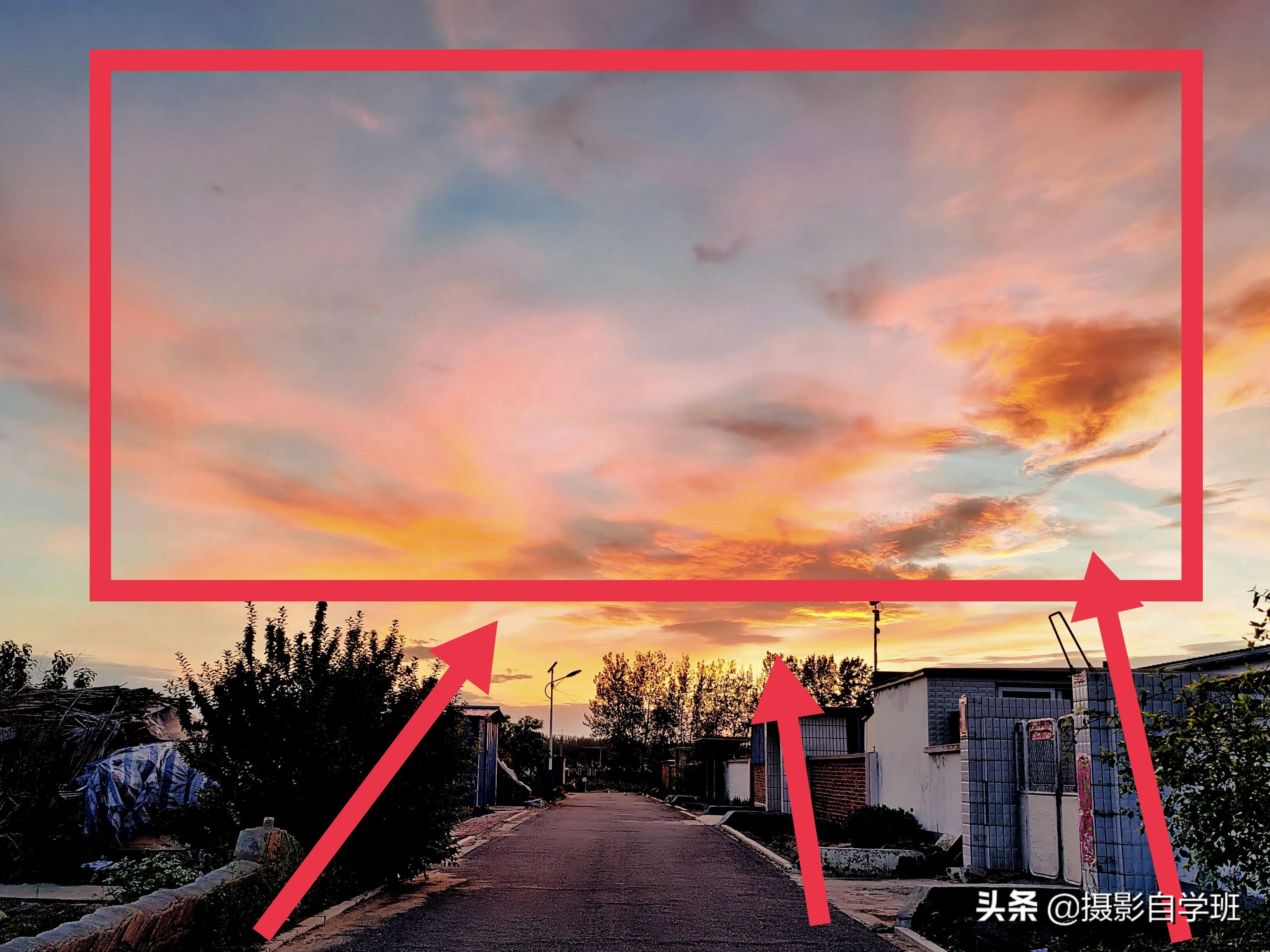 手机拍晚霞怎么设置相机参数,夕阳拍摄技巧相机怎么设置