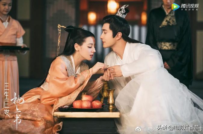 三生三世枕上书的口碑及收视率,三生三世枕上书几分钟破亿