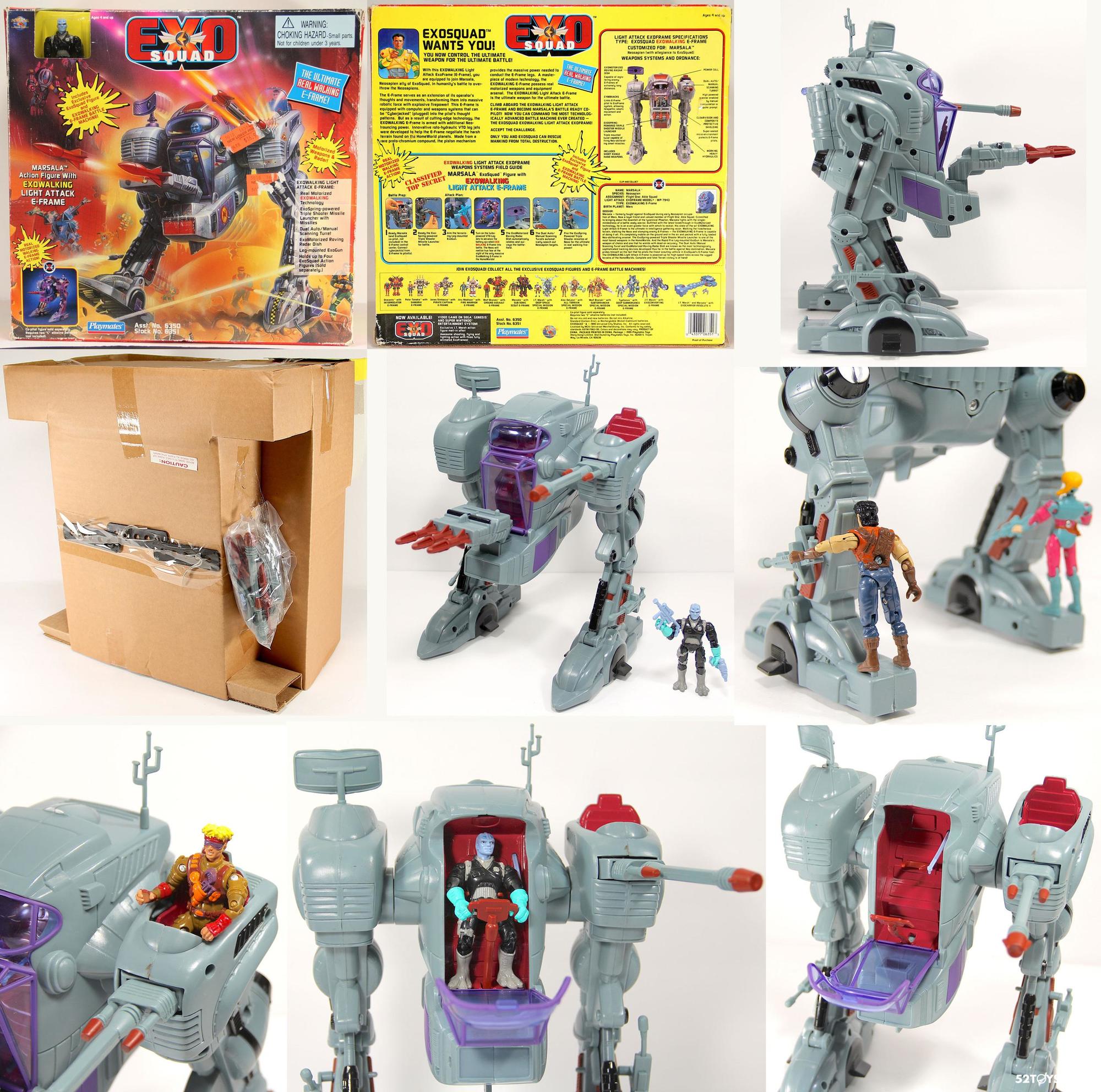 玩具主系列篇|这个常被错认成GIJOE的玩具系列叫作Exosquad