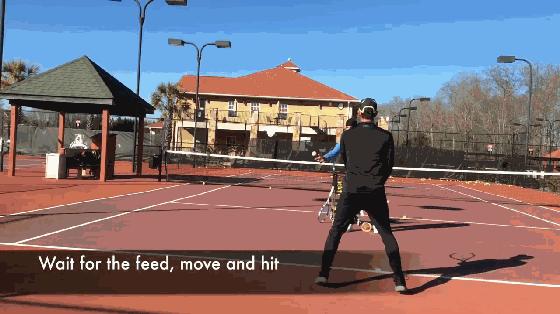 双反开放式网球教学,网球技术反手