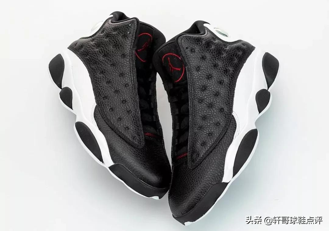 airjordan1黑白熊猫高仿,airjordan13慈善细节