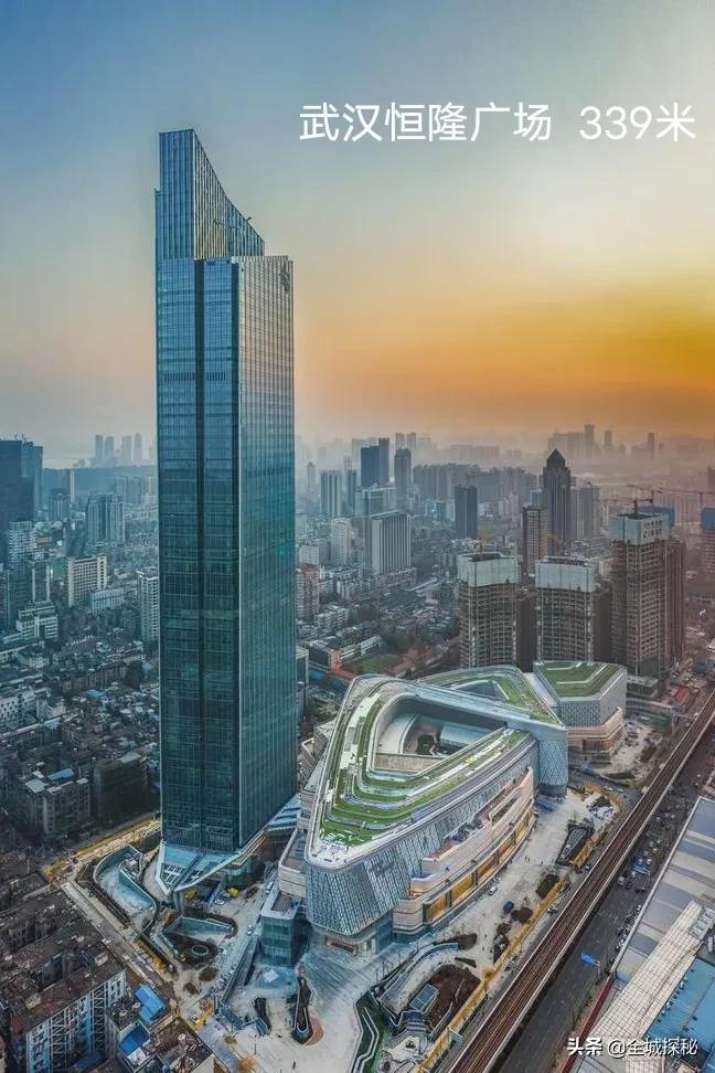 武汉地标摩天大楼总高度有几米,武汉111层475米摩天大楼何时完工