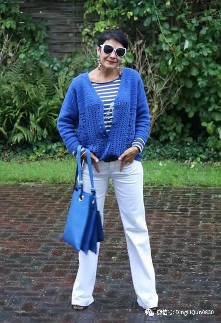 中老年人女冬季针织衫教程,针织中老年女装新款