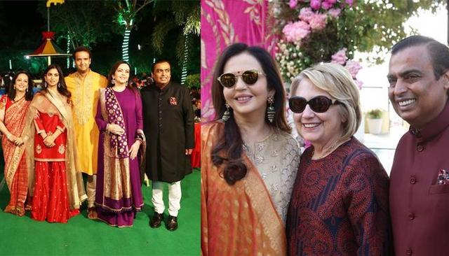 印度首富56岁妻子和卡米拉同框竟稳赢，用价值3亿手机让人长见识