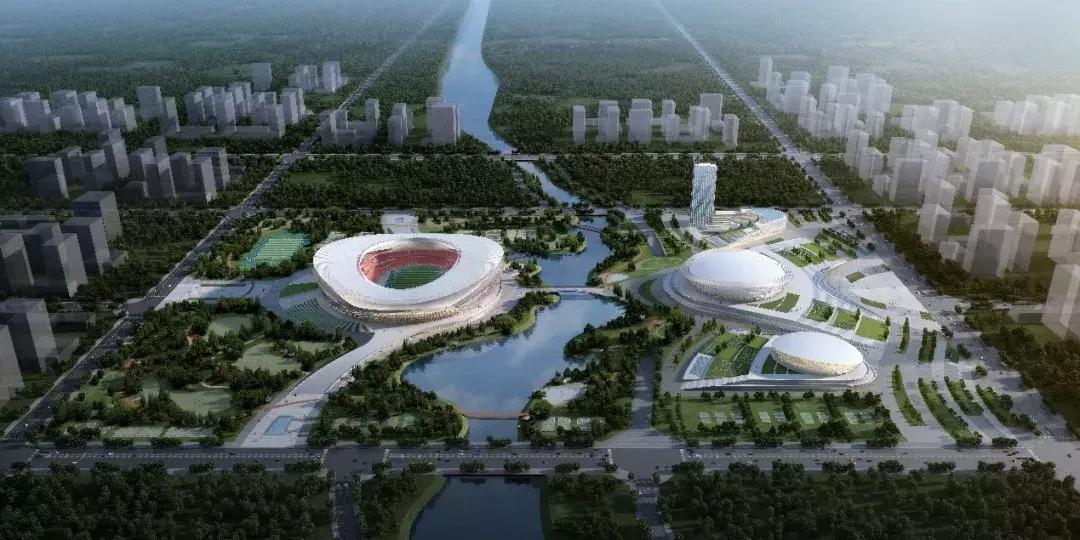 山东体育中心设计方案,临沂最新体育馆建设