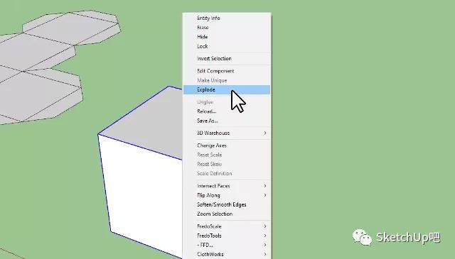 甲方：用SU把这堆盒子拆开，我要看背面