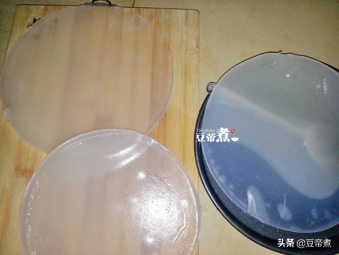 想吃凉皮没法出去买只好自己动手,想吃凉皮买不到就自己做