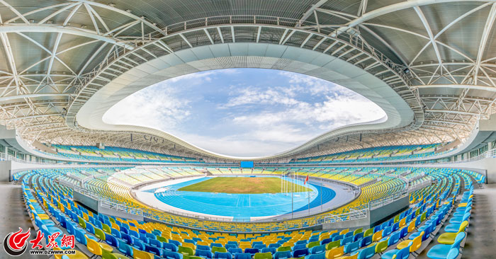探营省运会主场馆“海之沙”海洋元素造型惊艳首秀