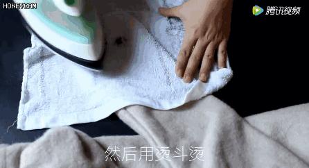 大衣不用熨烫怎么去褶皱,大衣不用洗的办法