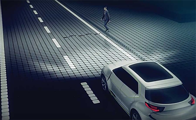 法雷奥概念车灯,法雷奥车灯技术