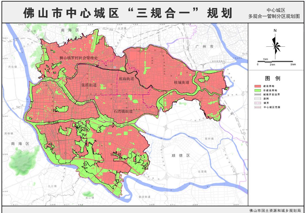 最新佛山市各区地图,佛山区域地图全图高清版