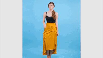 毛衣该不该收起来,毛衣腰侧边上有根带子怎么系好看