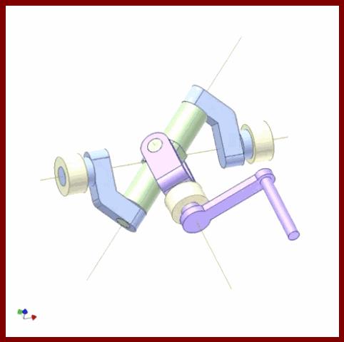 较复杂一点的四杆机构,常见的四杆机构如何演绎