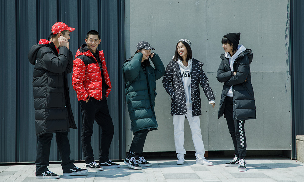 vans穿搭秋冬服装,vans2018