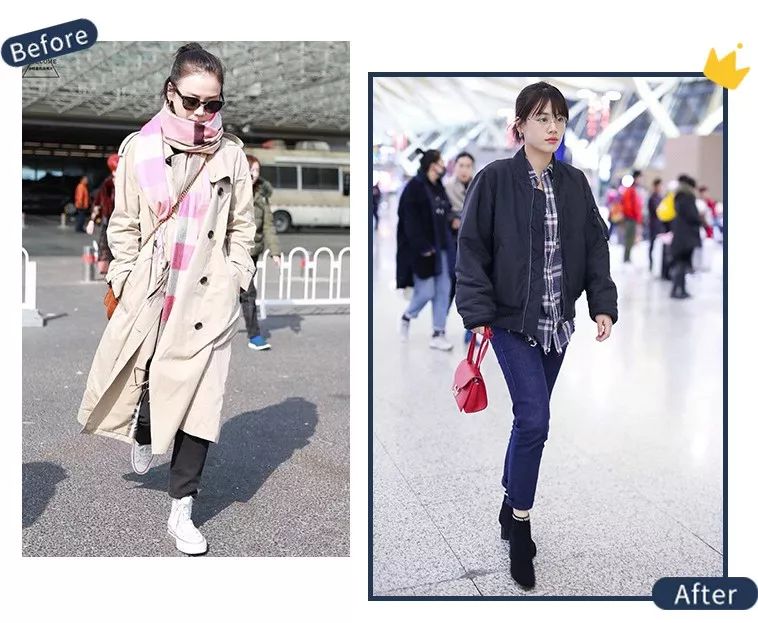 气质高腰短外套,短款外套搭直筒长裤