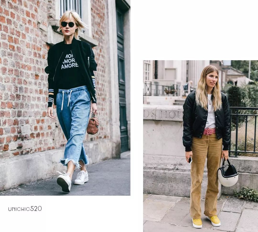 气质高腰短外套,短款外套搭直筒长裤