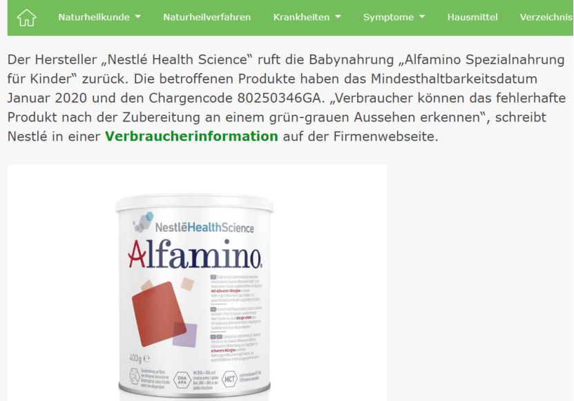 雀巢召回问题奶粉怎么办,进口洋奶粉有哪些不合格