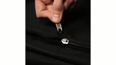 衣服拉链坏了一根吸管就能修,吸管修复拉链的方法