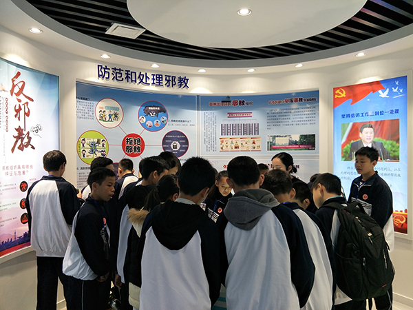 初中学校反邪教警示教育活动新闻,开学反邪警示教育第一课