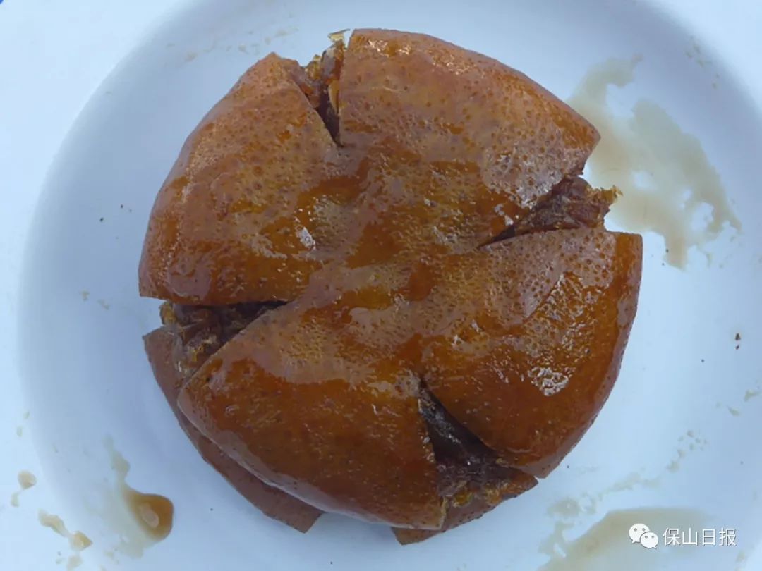 云南保山美食糖渣,保山吃食