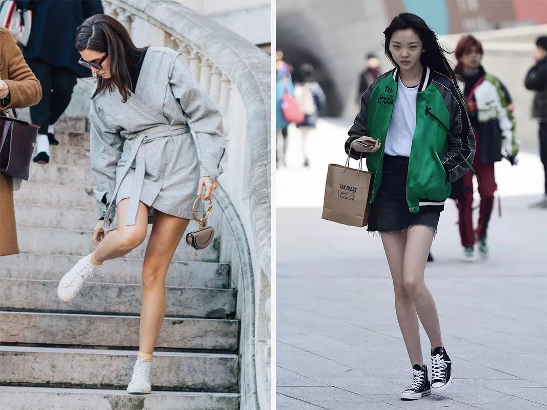 匡威亮橙欧阳娜娜,欧阳娜娜匡威经典款