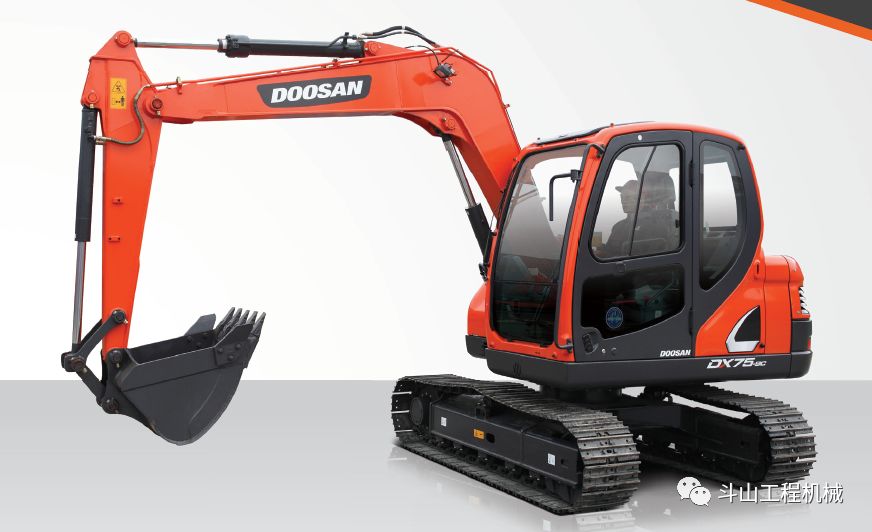 斗山挖掘机dx55-9c有多高,小挖机dx55