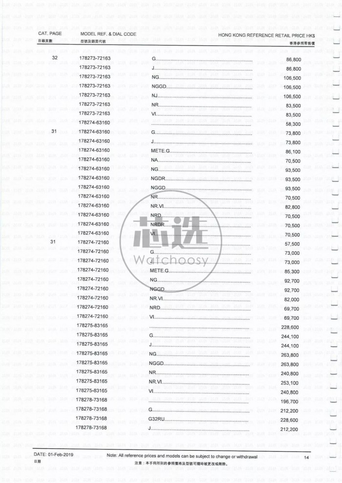 香港劳力士价格和内地差多少,香港劳力士最新价目表