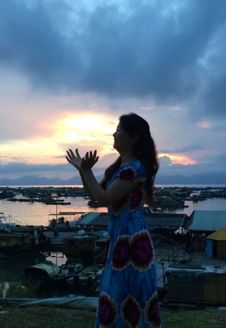 中国大妈外出旅游跨栏,大妈旅游动作