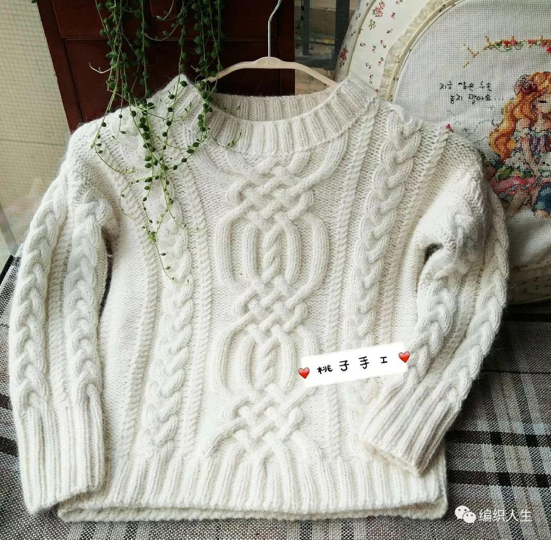 曼陀罗如何织毛衣教程图解,织毛衣教程大人穿的慵懒风格