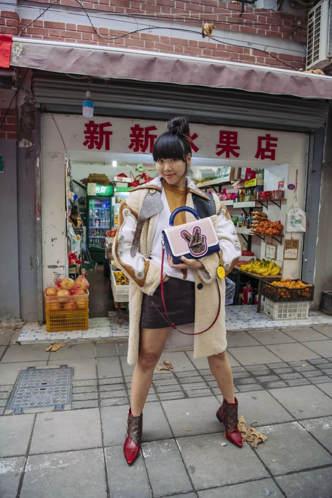 当LV遇上南宁校服,lv街拍tommy